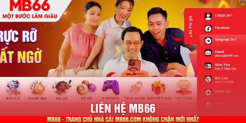 Liên hệ MB66 qua Telegram đang là hình thức rất ‘HOT’